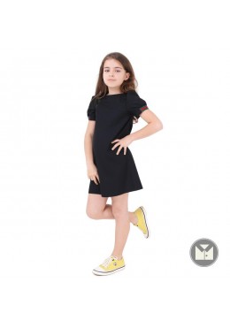 Timbo черное школьное платье для девочки Ella P049267